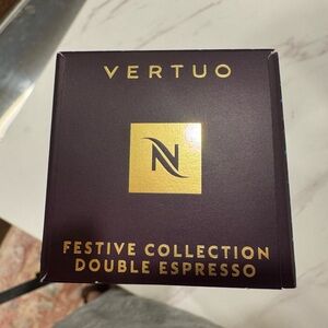 Nespresso limited edition vertuo festive Collection Double Espresso sleeve (10)